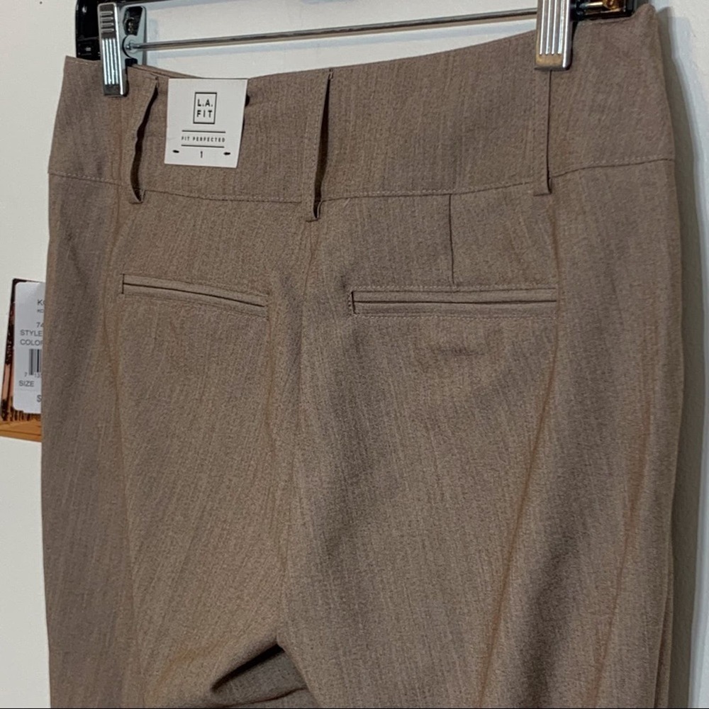 NWT Joe B Semi-low rise semi-flare beige‎ pants
